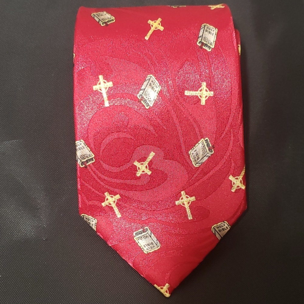 Men's "Holy Bible" Tie